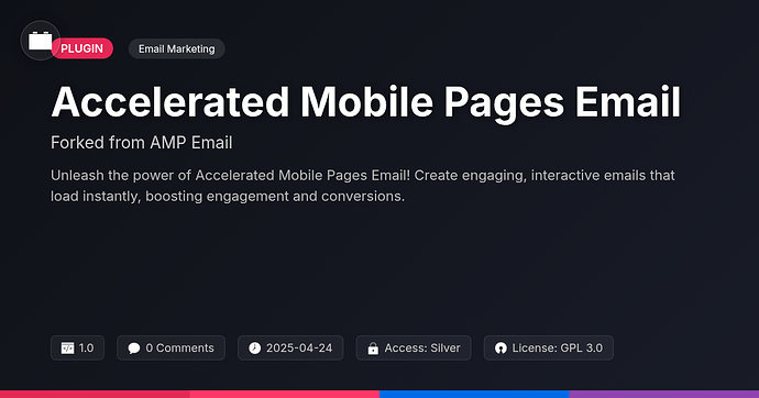 Accelerated Mobile Mail