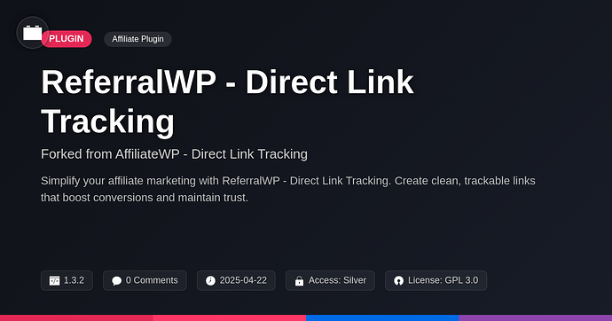 ReferralWP - Direct Link Tracking